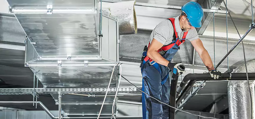Precise Air Duct Vent Installation in Selden